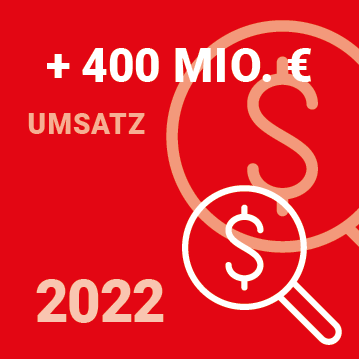 400 Mio. Umsatz